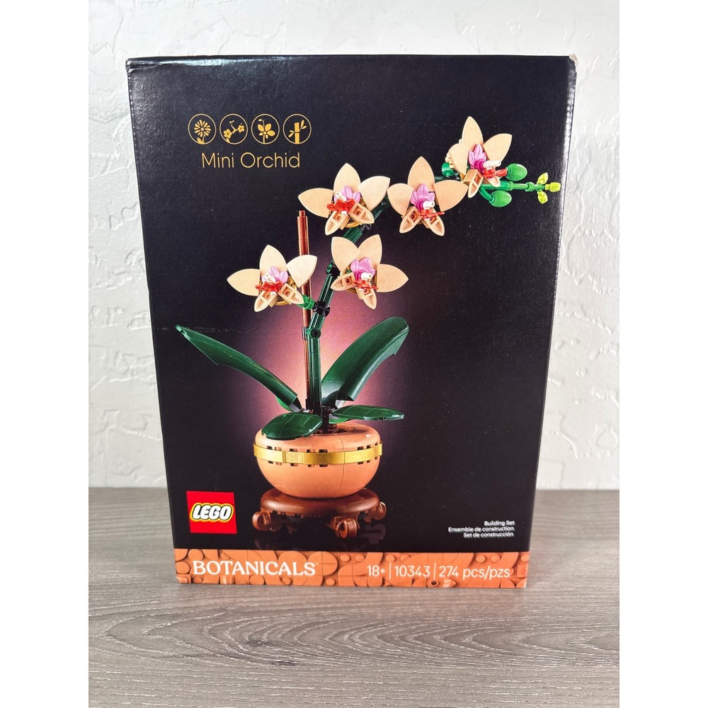 LEGO Botanicals 10343 Mini Orchid- New in Box